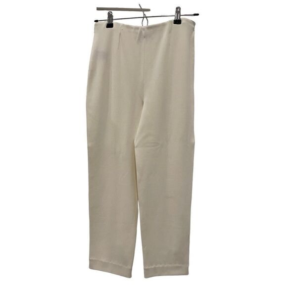 Carmen Marc Valvo Rayon Blend Size Zipper Crop Pants.Size S - Picture 4 of 13